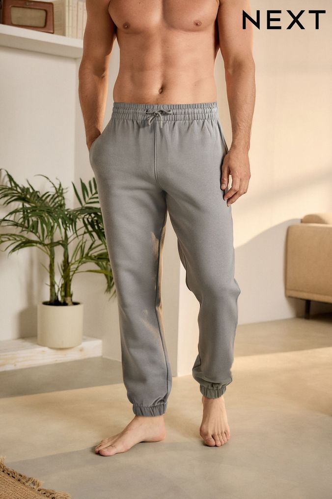Men s Grey Joggers Grey Tracksuit Bottoms Next