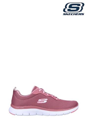 Skechers Hommes Purple Flex Appeal 4.0 Brilliant View Womens Shoes (C41498) | £67