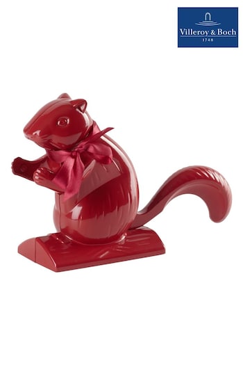Villeroy and Boch Red Winter Collage Nutcracker Squirrel (C41618) | £32