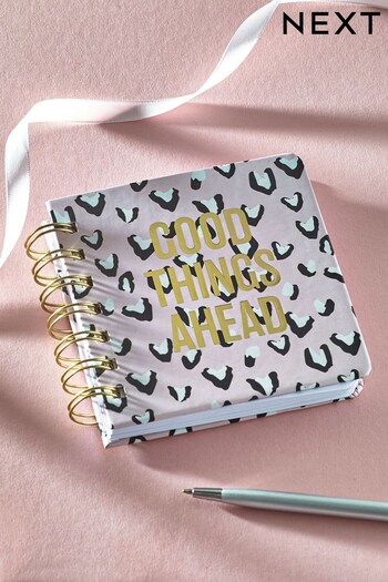 Pink Leopard Print 2024 Compact Diary (C41712) | £5