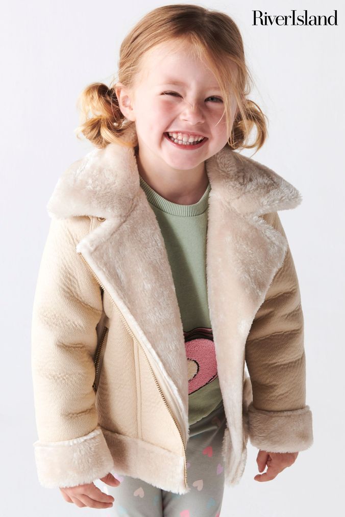 River island kids coat on sale