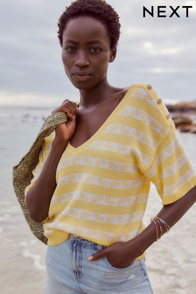 Buy Women s 26 Yellow Tops Online AspennigeriaShops