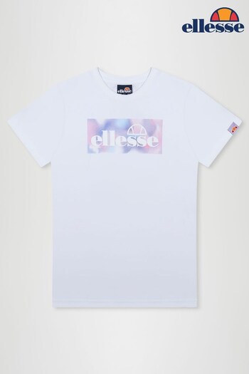 Ellesse White Telina T-Shirt (C42506) | £20