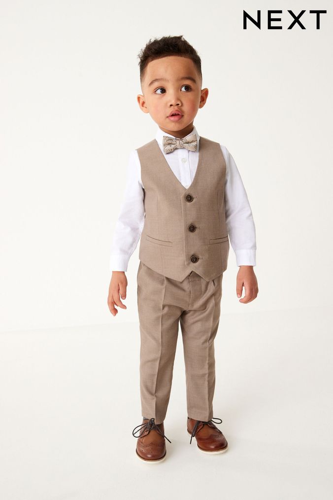 Boys waistcoat deals and trousers
