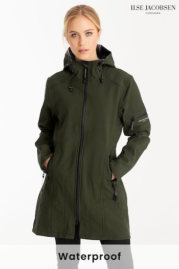 Ilse Jacobsen Waterproof Functional Softshell Raincoat (C42556) | £248