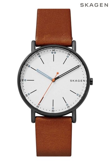 Skagen Gents Signatur Leather Watch (C42683) | £119