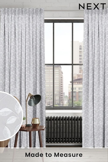 Grey Mallix Made To Measure Curtains (C42944) | £100