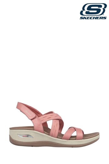 Skechers Pink Arch Fit Sunshine Womens Sandals (C43626) | £64