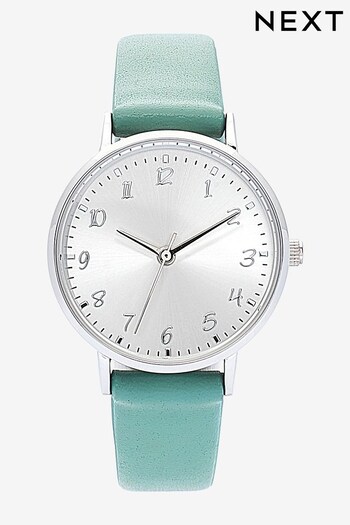 Sage Green Simple Strap Watch (C44018) | £21