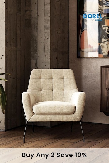 Dorel Home Cream Europe Brayden Accent Upholstered Chair (C44131) | £345