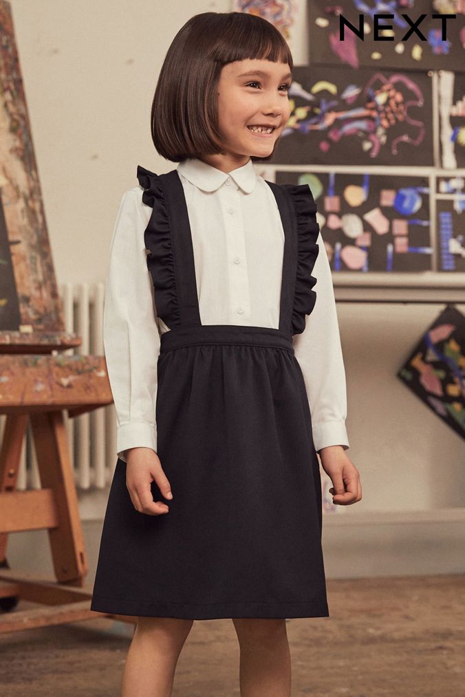 Long pinafore discount dress online