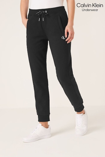 Calvin Klein Black CK Embroidery Jog Pants (C44240) | £80