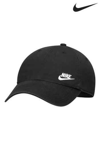 Nike Black Sportswear Heritage 86 Cap (C44256) | £28