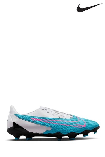Nike Blue Phantom Academy Firm Ground Football Boots (C44865) | £75