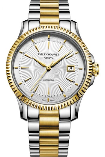 Emile Chouriet Gents Soleos Ailes Du Temps White Watch (C44875) | £1,510