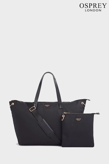 OSPREY LONDON The Wanderer Nylon Weekend Holdall Bag With Pouch (C45784) | £95