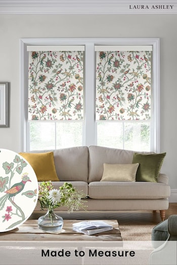 Laura Ashley Peony Green Emperor Made To Measure Roller Blind (C45972) | £58