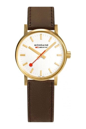 Mondaine White Evo2 30mm Watch (C46070) | £269