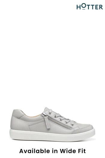 Hotter Wide Fit Chase II Lace Up/Zip Deck Shoes (C46413) | £99