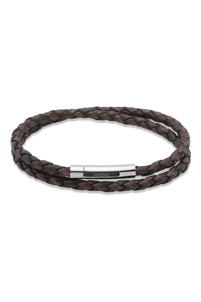 Stacked Men's Bracelet (5 in 1) Leather | Minor Detail