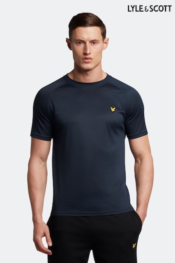 Lyle & Scott Blue Core Raglan T-Shirt (C46546) | £22