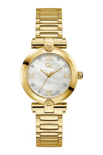 GC Ladies Gold Toned Fusion Sport Chic Collection Watch (C46621) | £375