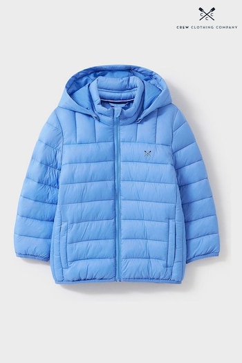 Crew Clothing polo Company Blue Nylon Casual Casual Jacket (C46680) | £36 - £44