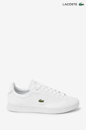 Lacoste Carnaby Pro BL 23 1 SFA White Trainers (C47061) | £90