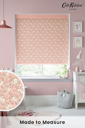 Cath Kidston Blush Kids Jumping Bunnies Made To Measure Roller Blinds (C47261) | £58