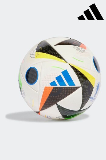 adidas White/Blue Performance Euro 24 Mini Football (C47302) | £13