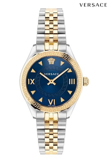 Versace Ladies Blue Hellenyium Watch (C47815) | £850