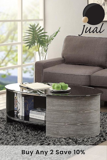 Jual Grey Florence Round Coffee Table (C47883) | £400