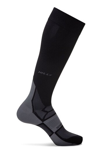 Ronhill Hilly Pulse Black Socks (C48111) | £25