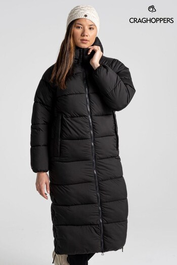 Craghoppers Narlia Black Hooded Jacket (C48205) | £160