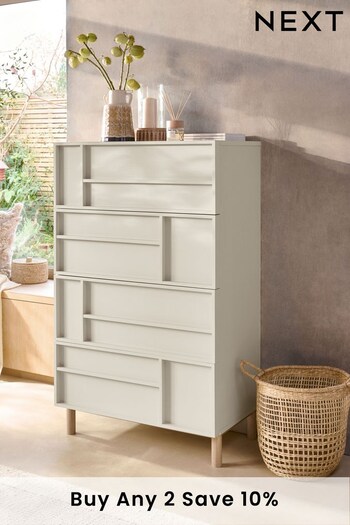 Oyster Finsbury 4 Drawer Chest (C48394) | £375