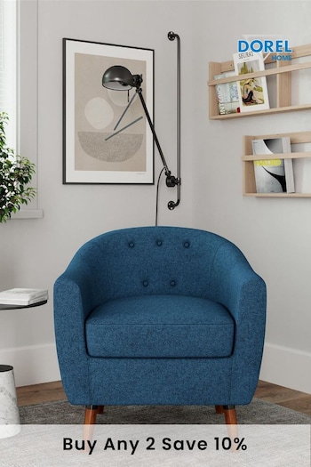 Dorel Home Blue Europe Brie Accent Chair (C48472) | £300