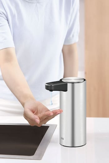 EKO Silver Steel Sensor Soap Dispenser (C48521) | £60
