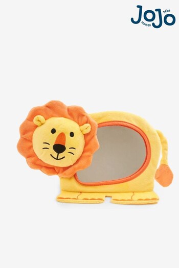 JoJo Maman Bébé Yellow Lion Tummy Time Mirror (C48533) | £21