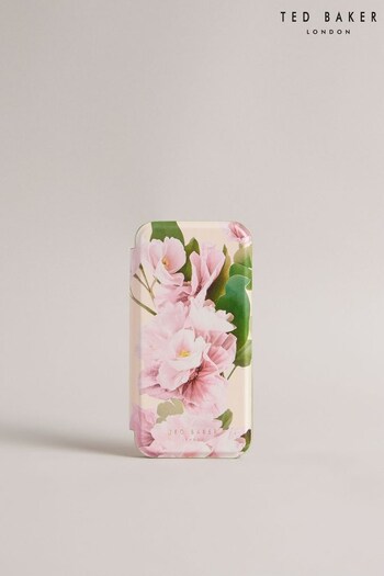 Ted Baker Pink Lirion Paper Flowers Iphone 14 Pro Mirror Case (C48783) | £40