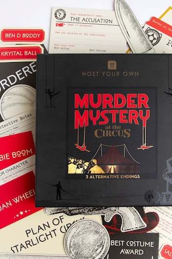 Talking Tables Host Your Own Murder Mystery at the Circus Game (C48860) | £35
