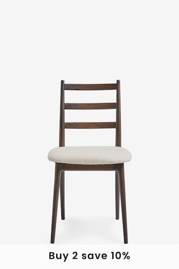 T-Shirts, Tops & Polos Set of 2 Chenille Natural Highbury Dining Chairs (C48979) | £599