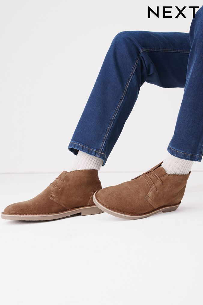 Men s Desert Boots Men s Chukka Boots Next UK