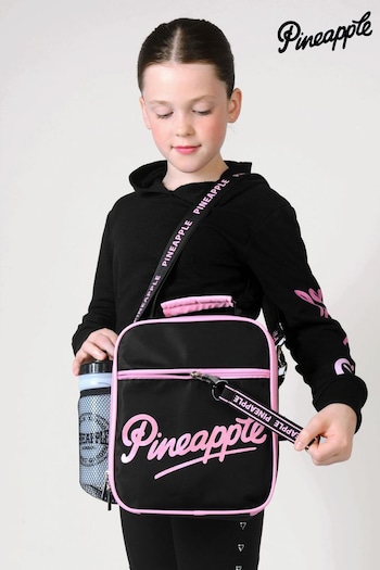 Pineapple Black Lunch Bag (C49595) | £16