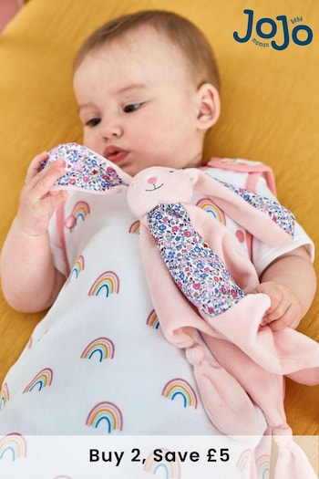 JoJo Maman Bébé Ditsy Floral Bunny Comforter (C49799) | £12