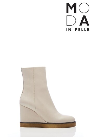 Moda In Pelle Wedge Heeled Ankle Boots (C49949) | £155