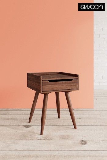 Swoon Brown Southwark Bedside Table (C50091) | £139