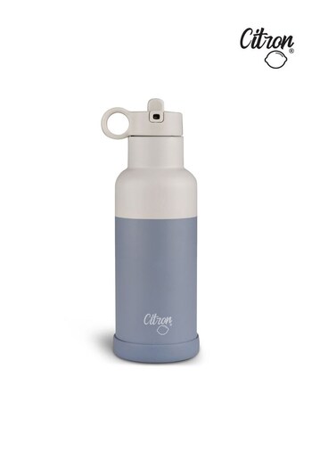 Citron Insulated Water Bottle with Extra Lid 500ml Dusty Blue (C50250) | £25