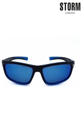 Storm Tech Blue Crete Polarised Classic Sunglasses (C50381) | £35