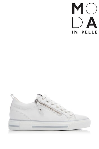 Moda in Pelle Brayleigh Hidden Wedge Trainers With Contrast Counter And Tassle Z (C50514) | £139