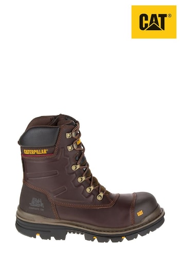 Caterpillar Brown Premier Safety Boots (C50516) | £150